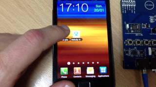 Connecting BC126/7 DEVKIT to an Android Device