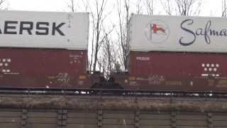 CSX Q 167 Train Westbound