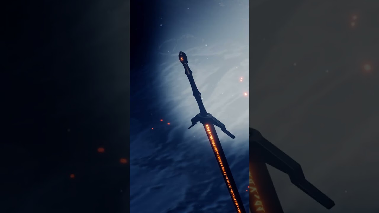 Sword - The Legacy BTS #blender3d #blenderrender #3dartworks #shorts #cgfasttrack