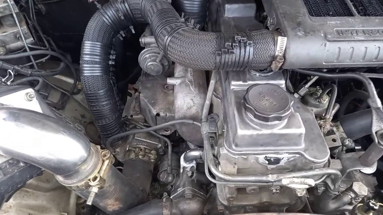 mitsubishi 4m40 turbo intercoolermontero pajero YouTube