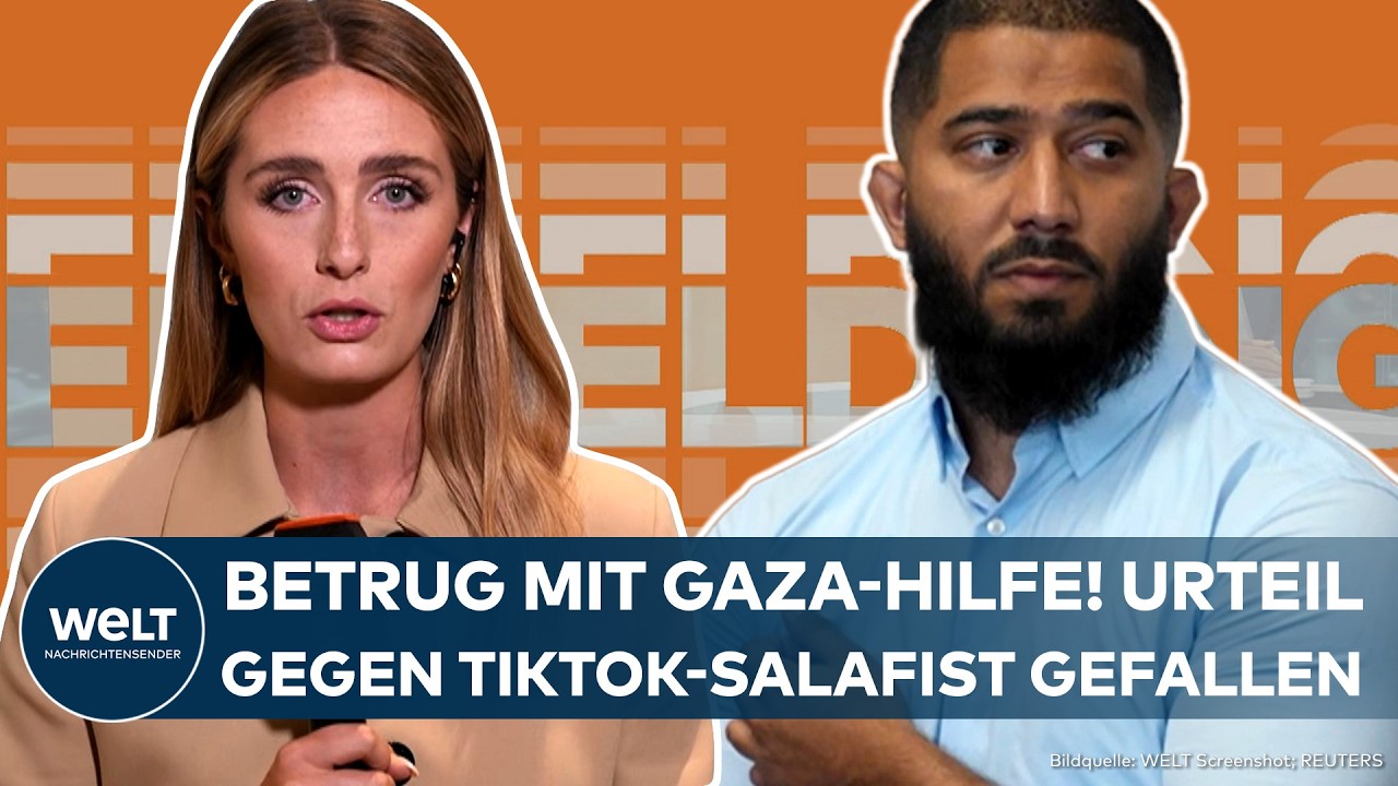 DÜSSELDORF: Luxuskarre statt Gaza-Hilfe! Urteil gegen Tiktok-Salafisten 