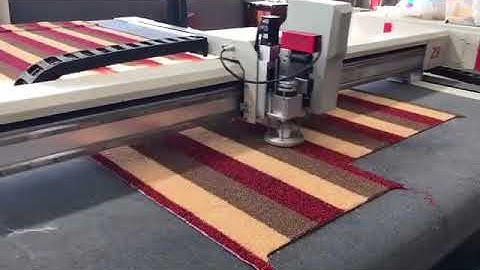 pringting carpet oscillating knife cutting machine digital cutter