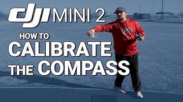 DJI Mini 2 / How to CALIBRATE the COMPASS! (Tutorial)