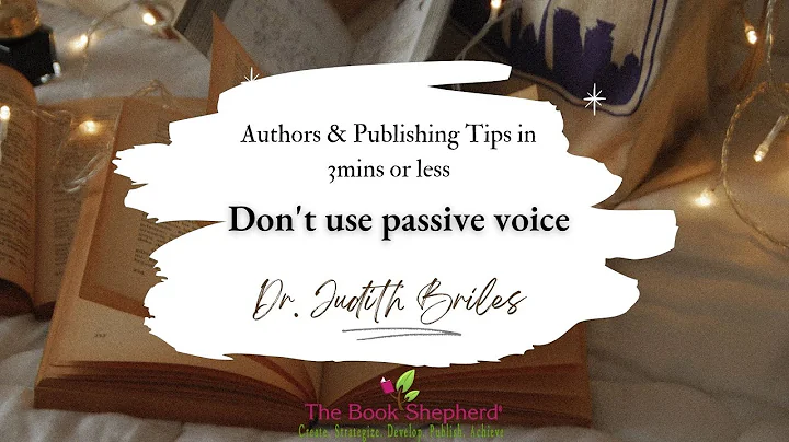 Authors & Publishing Tips in 3mins or Less (Don't ...