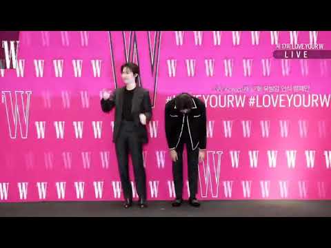 Both are looking so handsome in black!!! 🖤💕✨ BTS's J-Hope and RM at Love Your W 2022 #rm #jhope