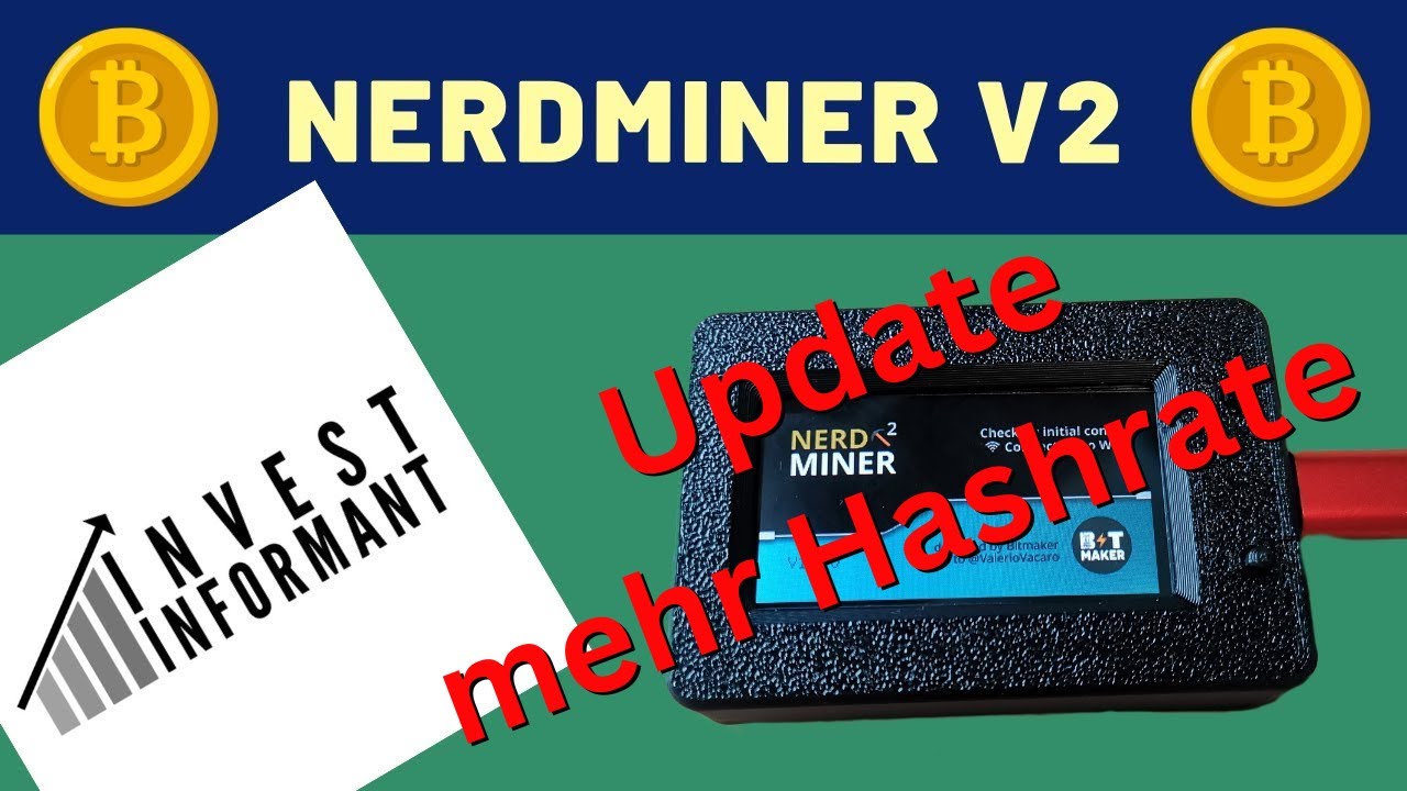 ₿itcoin Nerd Miner V2 📟 Update⚡️ | Deutsch | - YouTube
