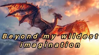 These are some of my wildest imaginations. It’s pure magic. Enjoy it 