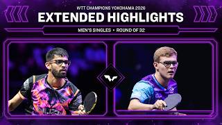 Manush Shah vs Alexis Lebrun | Extended Highlights | MS R32 | #WTTYokohama 2026