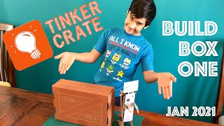 Tinker Crate by KiwiCo Maker Kit 1 2021 Walking Robot