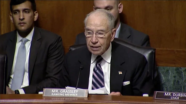 Grassley Questions Nominees at Senate Judiciary Committee Hearing