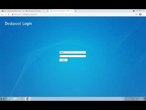 Make VDI(Virtual Desktop Infrastructure)  with Proxmox and Deskpool