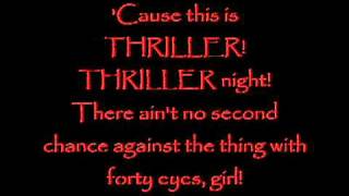 Michael Jacksons Thriller! ( 6 minutes! + Lyrics!)