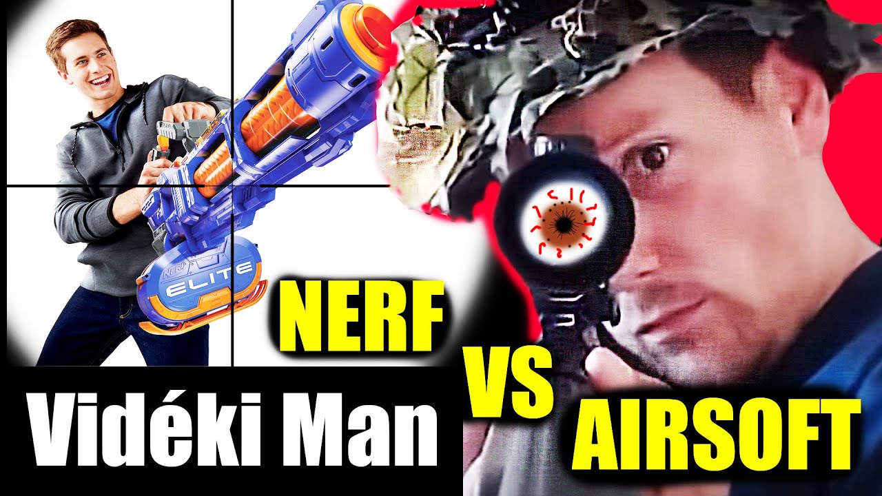 NERF VS CQB AIRSOFT SNIPER - EGY ÚJ PÁLYÁN (NEST, Hódmezővásárhely)