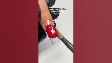 the best acrylic powder for beginners and professionals #acrylicapplication #nailtutorial #nails