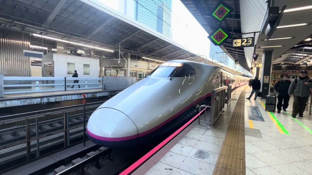 今だ現役バリバリのE2系J74編成新幹線なすの253号郡山行きとして運転