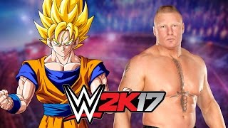 Ssj Goku Vs Brock Lesnar