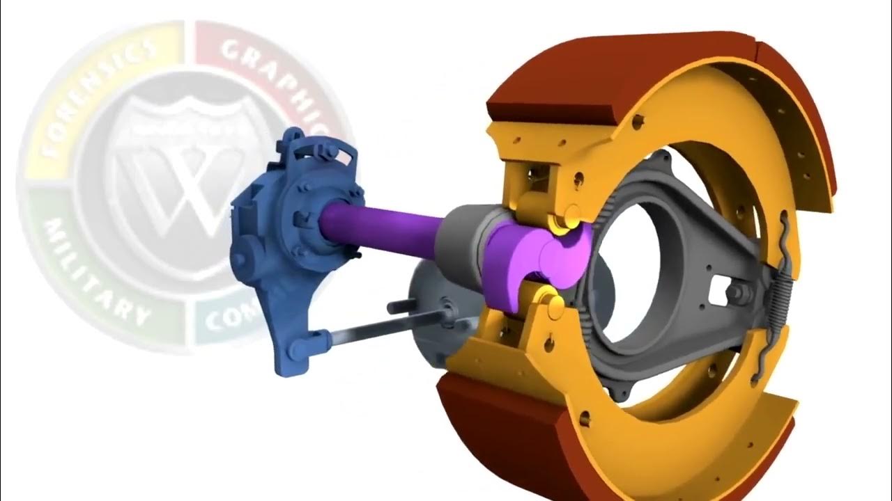 Air brakes Animation 1 YouTube