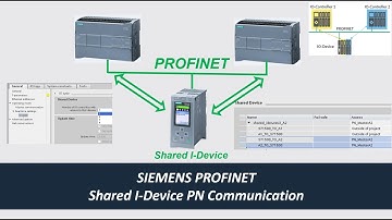 SC15. How to Setup Profinet Shared I-Device in Siemens TIA Portal