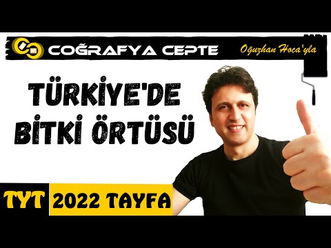 TÜRKİYE'DE BİTKİ ÖRTÜSÜ ( TYT COĞRAFYA )