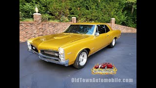 1967 Pontiac Tempest Custom in Candy Gold for sale Old Town Automobile in Maryland