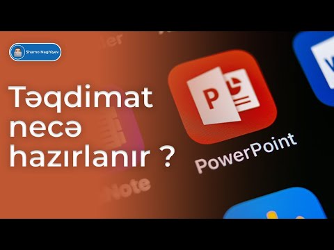 Təqdimat necə hazırlanmalı ?  | PowerPoint |