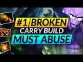 1 NEW CARRY BUILD (SUPER BROKEN) - ABUSE for FREE MMR - Dota 2 Meta Hero Guide