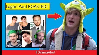 Logan Paul ROASTED by Dolan Twins! #DramaAlert RiceGum , PewDiePie , Jacksepticeye  & Much More!