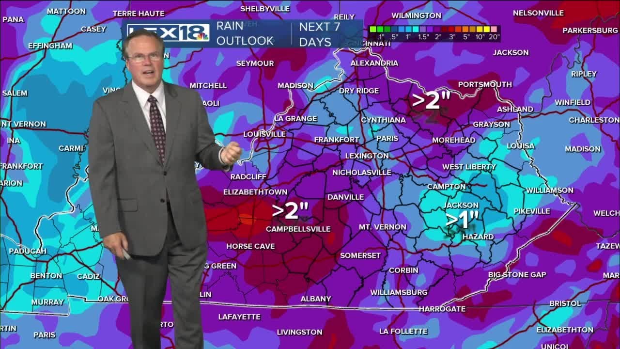 An active weather pattern through the rest of the week - YouTube