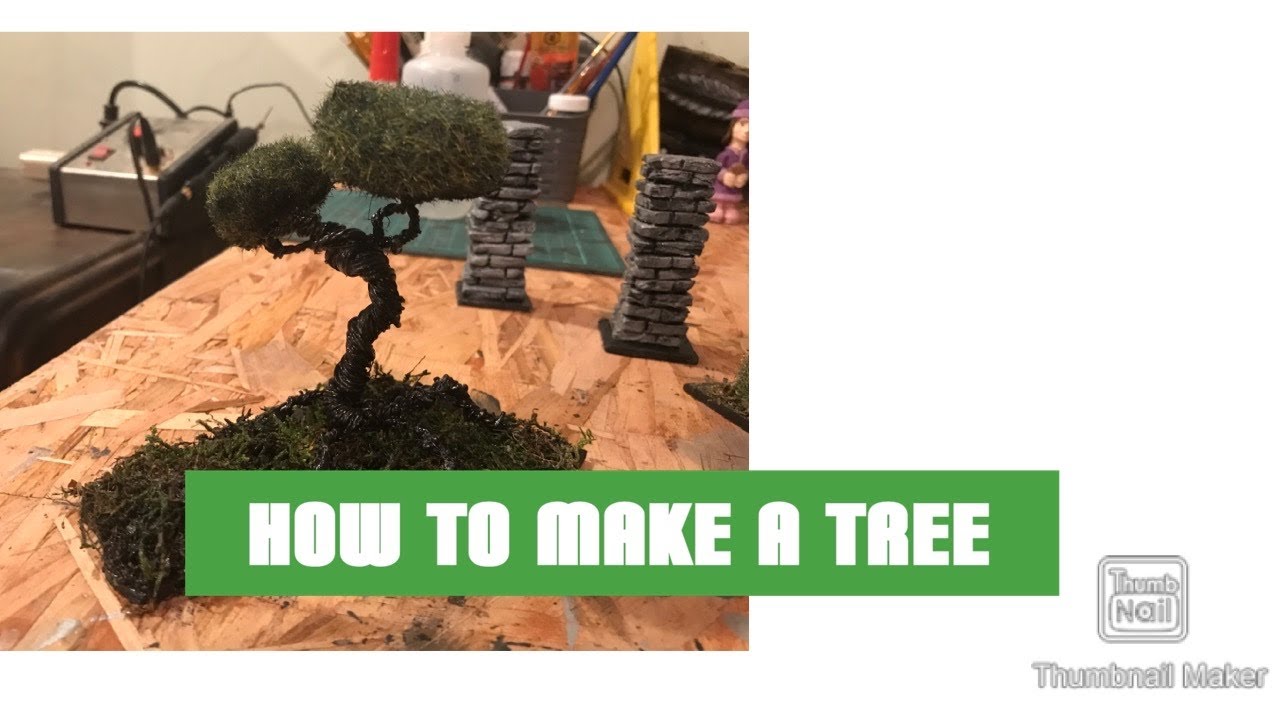HOW TO MAKE A TREE for D&D - YouTube