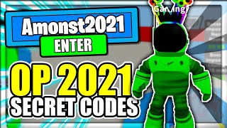 (2021) ALL *NEW* SECRET OP CODES! Amongst Us Roblox