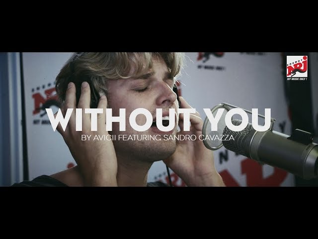 Avicii Without you acoustic version  feat. Sandro Cavazza - NRJ SWEDEN class=