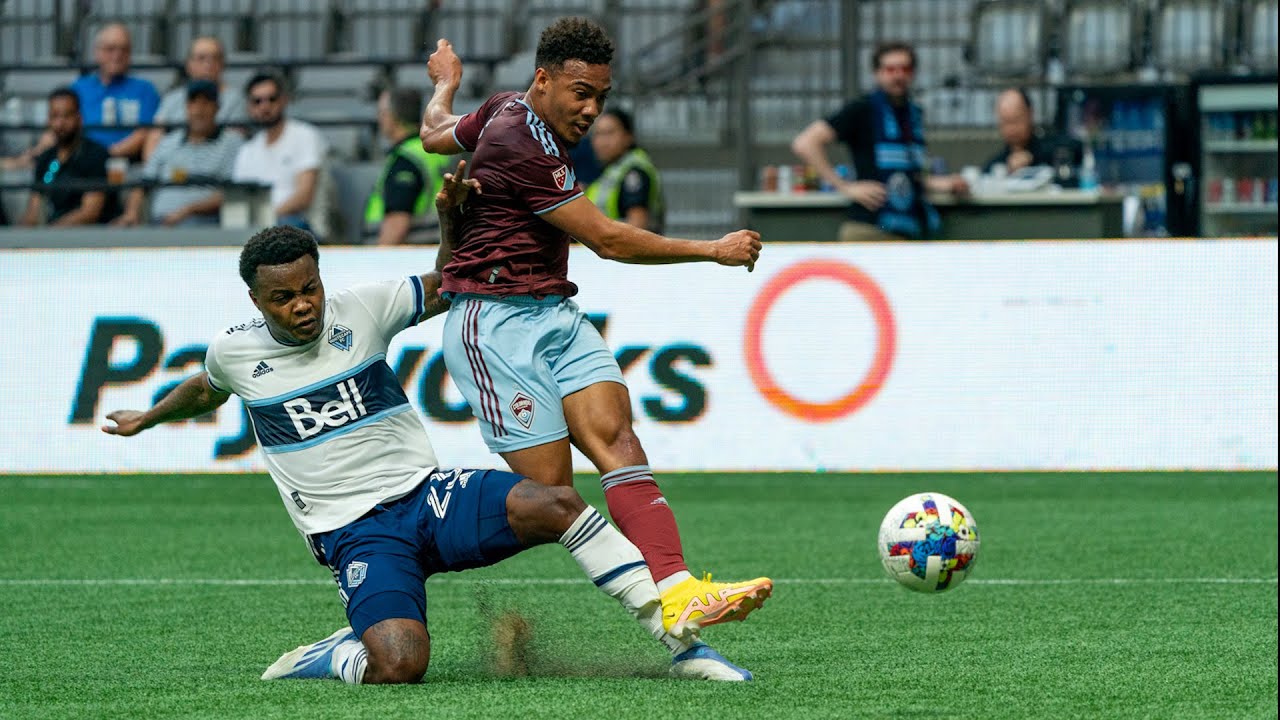 HIGHLIGHTS: Gyasi Zardes scores his seventh for Colorado, but Rapids fall 2-1 in Vancouver
