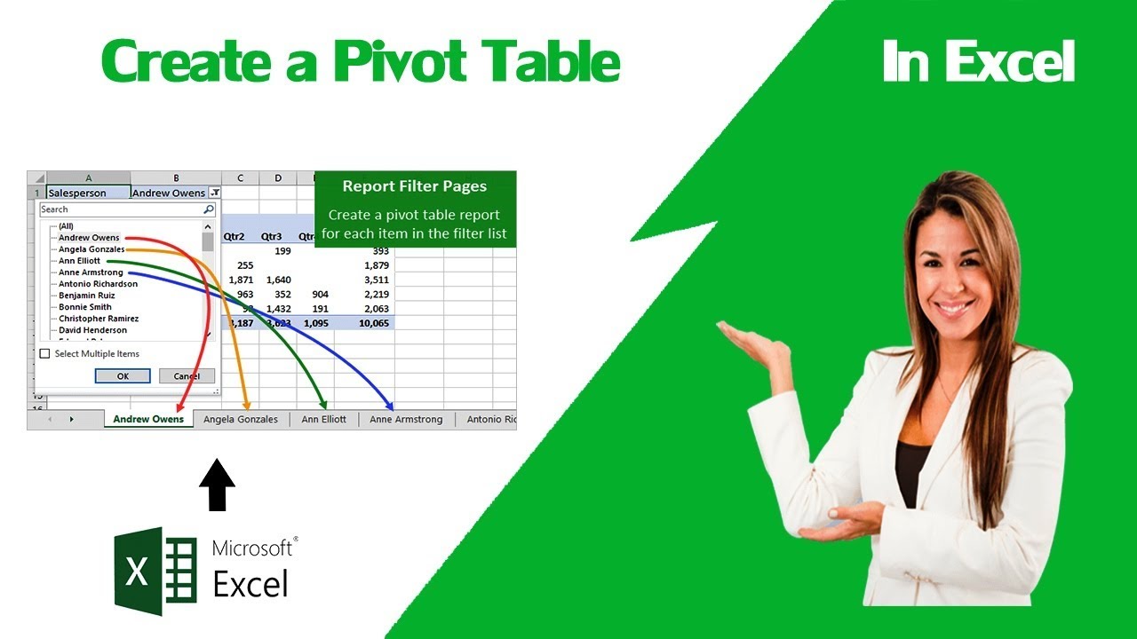 [EASY GUIDE] How to Create a Pivot Table in Excel (📊 Microsoft) YouTube