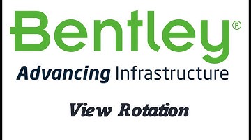 How to Rotate View in Microstation