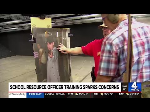 School resource officer training sparks concerns