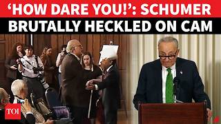 ‘HOW DARE YOU TALK ABOUT CORRUPTION?': Schumer Stunned By Heckler On Cam | WATCH