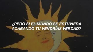 Video thumbnail of "Shawn Mendes - If The World Was Ending (español)"