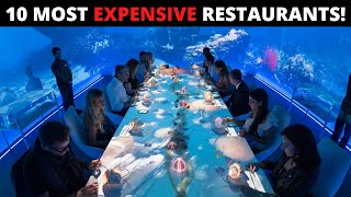 Top 10 Most Expensive Restaurants In The World 2021 - The Most Luxurious Restaurants