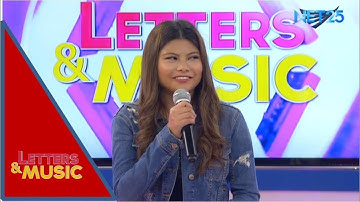 Marlisa promotes her latest single "Brave" (NET25 LETTERS AND MUSIC)