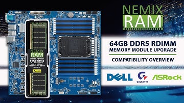 MR38400-924 64GB DDR5 4800 RDIMM Compatibility Overview & Installation Tutorial