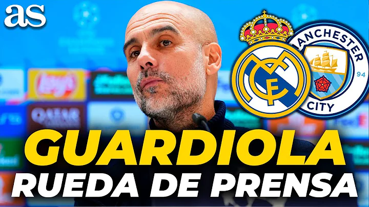 GUARDIOLA, RUEDA DE PRENSA completa hoy REAL MADRID 1 – MANCHESTER CITY 2 | CHAMPIONS LEAGUE