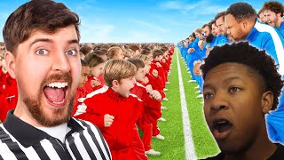 100 Kids Vs 100 Adults For $500,000