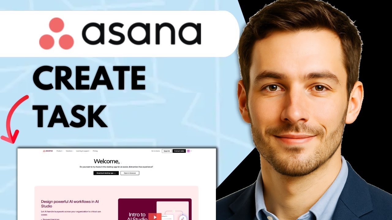How To Create A Task Template In Asana - YouTube