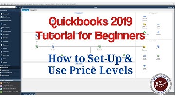 Quickbooks 2019 Tutorial for Beginners - How to Set-Up & Use Price Levels