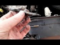 Peugeot 307 1.6hdi Broken glow plug removal.