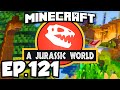 Jurassic World: Minecraft Modded Survival Ep.121 - DINOSAURS XP FARM PART 2!!! (Dinosaurs Modpack)