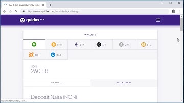 How to Fund your Quidax Wallet via Bank Deposit using Naira