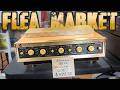 CRAZY MAN at Vintage Audio Flea Market GIVING STUFF AWAY!