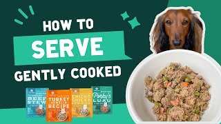 How To Serve Our Gently Cooked Food A Pup Above