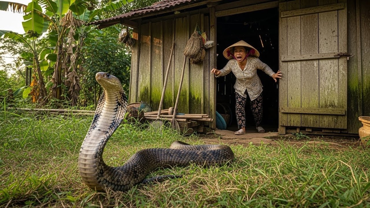 Cuộc gọi khẩn cấp rắn hổ mang vào nhà tấn công cô gái Việt Nam 